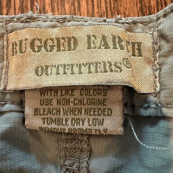 Rugged Earth Outfitters‎ Convertible Pants Cargo Hiking 40/42 Khaki Gorpcore - Picture 2 of 9